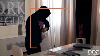 Gorgeous Ginger-haired Maid Isabella Lui Gets Rock Hard Assfuck By Burglar