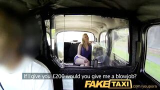Faketaxi Mature Blond Accepts Insane Proposal