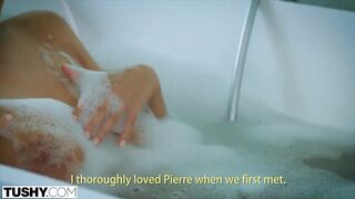 Tushy Sexy French Nymph Enjoys Assfucking