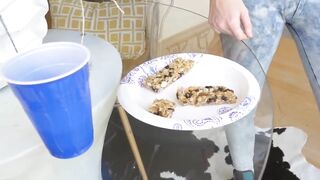 Sneaky Father Fucks Stepdaughters Acquaintance While She Sleeps