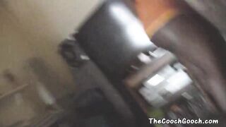 50 Yr Senior Enormous Booty Cougar Suckin Penis