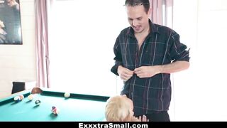 Exxxtrasmall - Blond Stepdaughter Fucks Her Step-parent For Currency