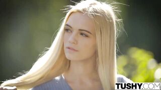 Tushy - First-ever Buttfuck For Beautiful Blond Alex Grey
