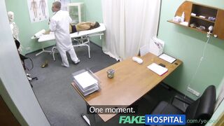 Fakehospital Super-hot Nymph With Giant Knockers Gets Docs Approach Before Learning She Can Burst