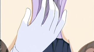 Buxom Hentai School Nymph Gets A Stiff Lesson