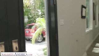 Crazy America Mrs. Culver Showers With And Fucks Sonny's Pal