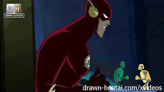 Justice League Hentai - Canary Fucked In A Flash