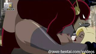 Justice League Hentai - Canary Fucked In A Flash