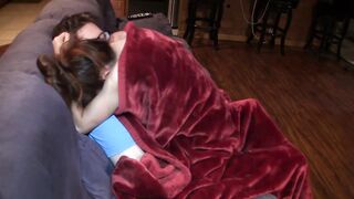 He Tongues My Pussy And Fucks Me While Roomy Witnesses