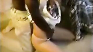 Spouse Films His Wifey Role Playing With Monstrous Dark-hued Dick