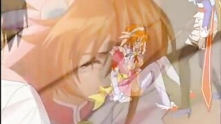 Molten Lesbian Romp Performed By These Hentai Sweethearts