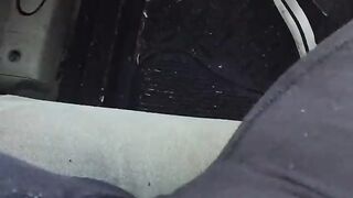 Cumming In My Car After Work
