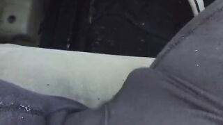 Cumming In My Car After Work