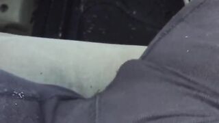 Cumming In My Car After Work