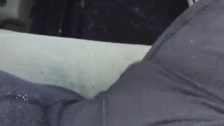 Cumming In My Car After Work