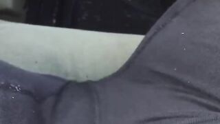 Cumming In My Car After Work