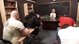 Sexy Blonde Teacher Fucked - Facialxvideos.com