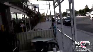 Wcpclub Black Booty Babe Takes A Bbc And A Creampie