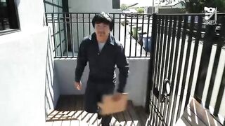 Mexican Cable Guy Fucks Big Titted Horny Girl!!! Lolly Ink