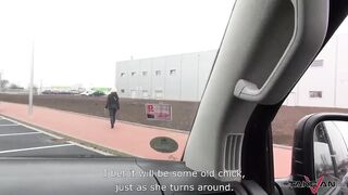 Cheating Busty Wife Fucks A Stranger In Traffic & Mea Melone Record It