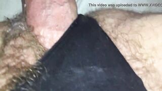 Sleeping Wife Gets A Cumshot On Her Panties