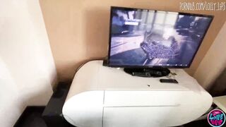 Girl Watched Porn In Vr Glasses And Masturbating Her Pussy, Then Guy Fucked Her