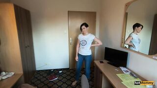 Night Accident With Stepmom In A Hotel