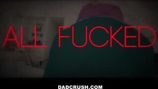 Dad Crush- Caught And Punished Step-daughter For Sneaking