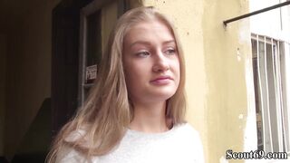 German Scout - Skinny Teen Tiffany Tatum Seduce To Fuck At Street Casting