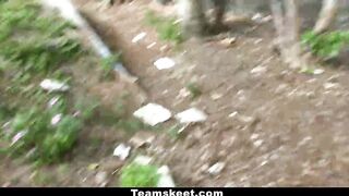 Teamskeet - Exxxtra Small Chicks Fucking Huge Dicks Compilation!