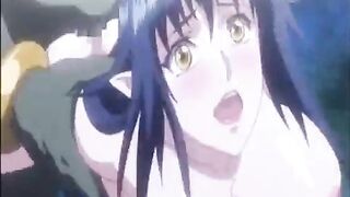 Big Cock Monster Filling Up Big Boob Girl