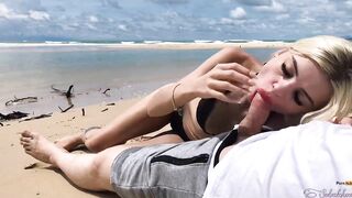 Public Sex On The Island, Cumming In My Panties - Freya Stein