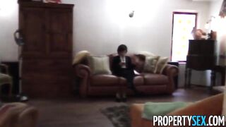 Propertysex - Cute Real Estate Agent Makes Dirty Pov Sex Video With Client