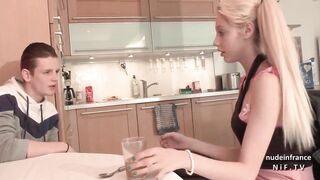 Pretty Amateur French Teen Fucked Hard By Her Boyfriend