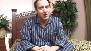 Hot Stepmom In Lingerie Seduces Her Stepson!