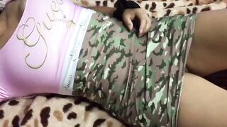 Teen With Small Dress Is Fucked By Her Cousin, Very Wet Pussy (creampi)